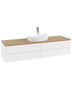 Villeroy & Boch Antao meuble sous vasque 1600x360x500mm K25151MT avec structure FK/AP: MT/ 2000