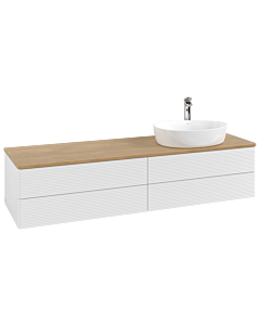 Villeroy & Boch Antao Waschtischunterschrank 1600x360x500mm K27151GF mit Struktur FK/AP: GF/1
