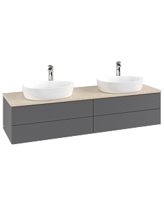 Villeroy & Boch Antao meuble sous vasque 1600x360x500mm K28153GK avec structure FK/AP: GK/3