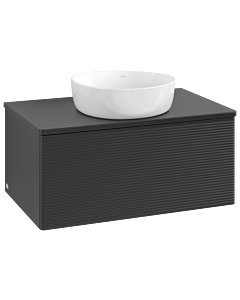Villeroy & Boch Antao Waschtischunterschrank 800x360x500mm K30110PD mit Struktur FK/AP: PD/0