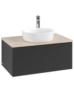 Villeroy & Boch Antao Waschtischunterschrank 800x360x500mm K30153PD mit Struktur FK/AP: PD/3