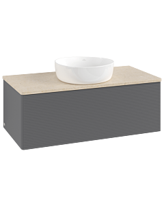 Villeroy & Boch Antao vanity unit 1000x360x500mm K31113GK with structure FK/AP: GK/3