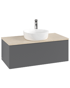 Villeroy & Boch Antao vanity unit 1000x360x500mm K31153GK with structure FK/AP: GK/3
