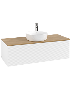Villeroy & Boch Antao Waschtischunterschrank 1200x360x500mm K32151MT mit Struktur FK/AP: MT/1