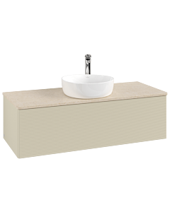 Villeroy & Boch Antao Waschtischunterschrank 1200x360x500mm K32153HJ mit Struktur FK/AP: HJ/3