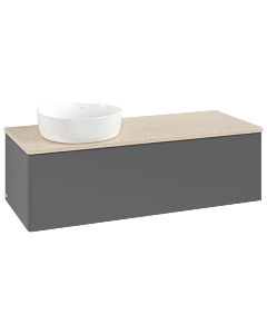 Villeroy & Boch Antao vanity unit 1200x360x500mm K33013GK FK/AP: GK/3