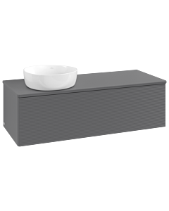 Villeroy & Boch Antao Waschtischunterschrank 1200x360x500mm K33110GK mit Struktur FK/AP: GK/0
