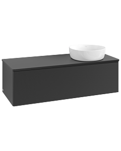 Villeroy & Boch Antao Waschtischunterschrank 1200x360x500mm K34110PD mit Struktur FK/AP: PD/0