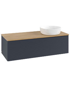 Villeroy & Boch Antao Waschtischunterschrank 1200x360x500mm K34111HG mit Struktur FK/AP: HG/1