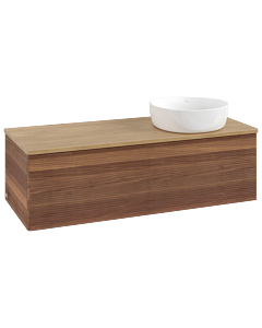 Villeroy & Boch Antao Waschtischunterschrank 1200x360x500mm K34111HM mit Struktur FK/AP: HM/1