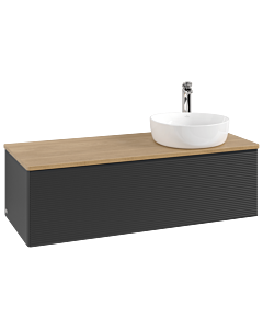 Villeroy & Boch Antao Waschtischunterschrank 1200x360x500mm K34151PD mit Struktur FK/AP: PD/1