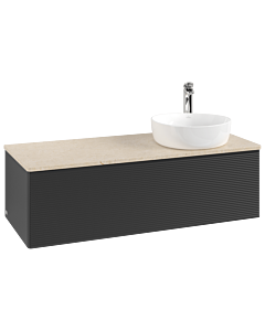 Villeroy & Boch Antao Waschtischunterschrank 1200x360x500mm K34153PD mit Struktur FK/AP: PD/3