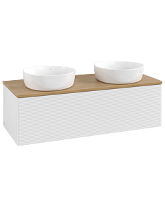 Villeroy & Boch Antao Waschtischunterschrank 1200x360x500mm K35111GF mit Struktur FK/AP: GF/1