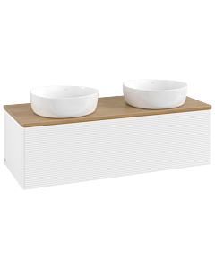 Villeroy & Boch Antao Waschtischunterschrank 1200x360x500mm K35111MT mit Struktur FK/AP: MT/1
