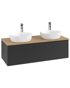 Villeroy & Boch Antao Waschtischunterschrank 1200x360x500mm K35151PD mit Struktur FK/AP: PD/1