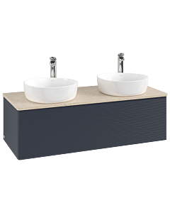 Villeroy & Boch Antao Waschtischunterschrank 1200x360x500mm K35153HG mit Struktur FK/AP: HG/3