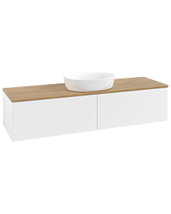 Villeroy & Boch Antao Waschtischunterschrank 1600x360x500mm K36111MT mit Struktur FK/AP: MT/1
