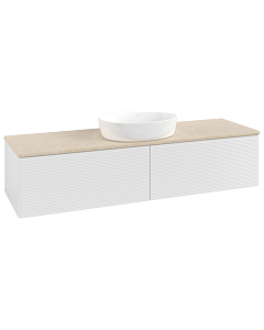 Villeroy & Boch Antao Waschtischunterschrank 1600x360x500mm K36113GF mit Struktur FK/AP: GF/3