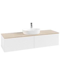 Villeroy & Boch Antao Waschtischunterschrank 1600x360x500mm K36153MT mit Struktur FK/AP: MT/3