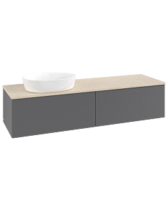 Villeroy & Boch Antao vanity unit 1600x360x500mm K37113GK with structure FK/AP: GK/3