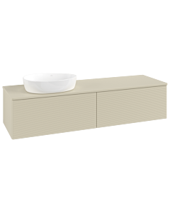 Villeroy & Boch Antao Waschtischunterschrank 1600x360x500mm K37150HJ mit Struktur FK/AP: HJ/0