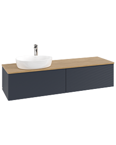 Villeroy & Boch Antao vanity unit 1600x360x500mm K37151HG with structure FK/AP: HG/ 2000