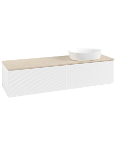 Villeroy & Boch Antao Waschtischunterschrank 1600x360x500mm K38113MT mit Struktur FK/AP: MT/3