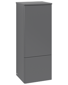 Villeroy und Boch Antao Mittelschrank K43000GK 41,4x103,9x35,6cm, Waschbeckenplattenfarbe Lack, anthracite matt lacquer
