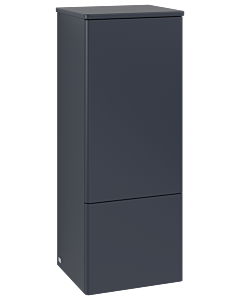 Villeroy und Boch Antao Mittelschrank K43000HG 41,4x103,9x35,6cm, Waschbeckenplattenfarbe Lack, midnight blue matt lacquer