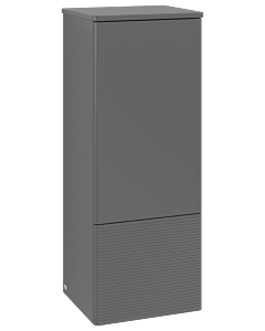 Villeroy und Boch Antao Mittelschrank K43100GK 41,4x103,9x35,6cm, Waschbeckenplattenfarbe Lack, anthracite matt lacquer