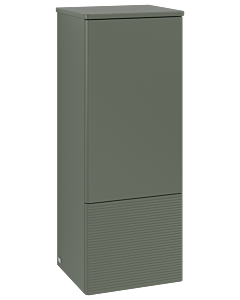 Villeroy und Boch Antao Mittelschrank K43100HL 41,4x103,9x35,6cm, Waschbeckenplattenfarbe Lack, leaf green matt lacquer
