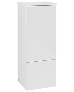 Villeroy und Boch Antao Mittelschrank K44000GF 41,4x103,9x35,6cm, Waschbeckenplattenfarbe Lack, glossy white lacquer