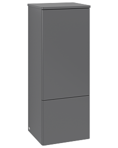 Villeroy und Boch Antao Mittelschrank K44000GK 41,4x103,9x35,6cm, Waschbeckenplattenfarbe Lack, anthracite matt lacquer