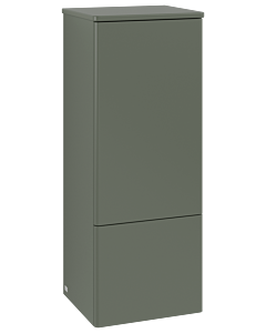 Villeroy und Boch Antao Mittelschrank K44000HL 41,4x103,9x35,6cm, Waschbeckenplattenfarbe Lack, leaf green matt lacquer