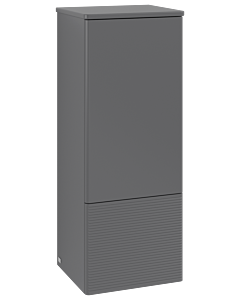 Villeroy und Boch Antao Mittelschrank K44100GK 41,4x103,9x35,6cm, Waschbeckenplattenfarbe Lack, anthracite matt lacquer