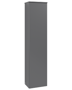 Villeroy und Boch Antao tall cabinet K45000GK 41.4x171.9x28.7cm, washbasin top color lacquer, anthracite matt lacquer