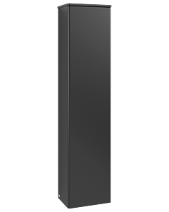 Villeroy und Boch Antao Hochschrank K45000PD 41,4x171,9x28,7cm, Waschbeckenplattenfarbe Lack, black matt lacquer