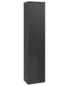 Villeroy &amp; Boch Antao tall cabinet K45100PD 41.4x171.9x28.7cm, washbasin top color lacquer, black matt lacquer