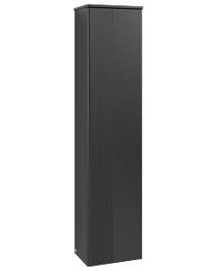 Villeroy &amp; Boch Antao tall cabinet K46100PD 41.4x171.9x28.7cm, washbasin top color lacquer, black matt lacquer