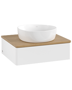 Villeroy & Boch Antao vanity unit 600x190x500mm L07011MT with lighting FK/AP: MT/ 2000