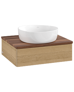Villeroy & Boch Antao meuble sous vasque 600x190x500mm L07012HN avec éclairage FK/AP: HN/2
