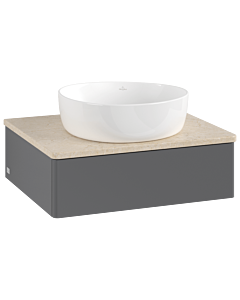 Villeroy & Boch Antao meuble sous vasque 600x190x500mm L07013GK avec éclairage FK/AP: GK/3