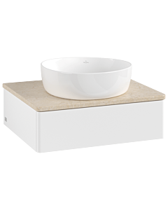Villeroy & Boch Antao meuble sous vasque 600x190x500mm L07013MT avec éclairage FK/AP: MT/3