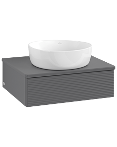 Villeroy & Boch Antao meuble sous vasque 600x190x500mm L07110GK avec éclairage avec structure FK/AP: GK/ 1930
