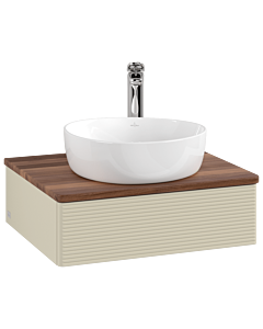 Villeroy & Boch Antao meuble sous vasque 600x190x500mm L07152HJ avec éclairage avec structure FK/AP: HJ/2