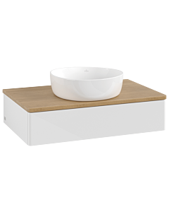 Villeroy & Boch Antao vanity unit 800x190x500mm L08011GF with lighting FK/AP: GF/ 2000