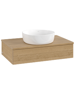 Villeroy & Boch Antao Waschtischunterschrank 800x190x500mm L08011HN mit Beleuchtung FK/AP: HN/1