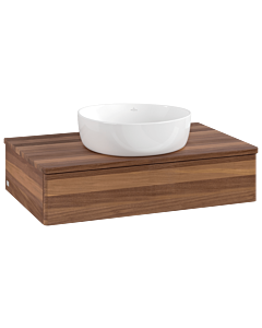 Villeroy & Boch Antao Waschtischunterschrank 800x190x500mm L08012HM mit Beleuchtung FK/AP: HM/2