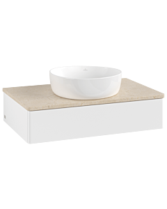 Villeroy & Boch Antao vanity unit 800x190x500mm L08013MT with lighting FK/AP: MT/3