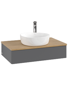 Villeroy & Boch Antao vanity unit 800x190x500mm L08151GK with lighting with structure FK/AP: GK/ 2000